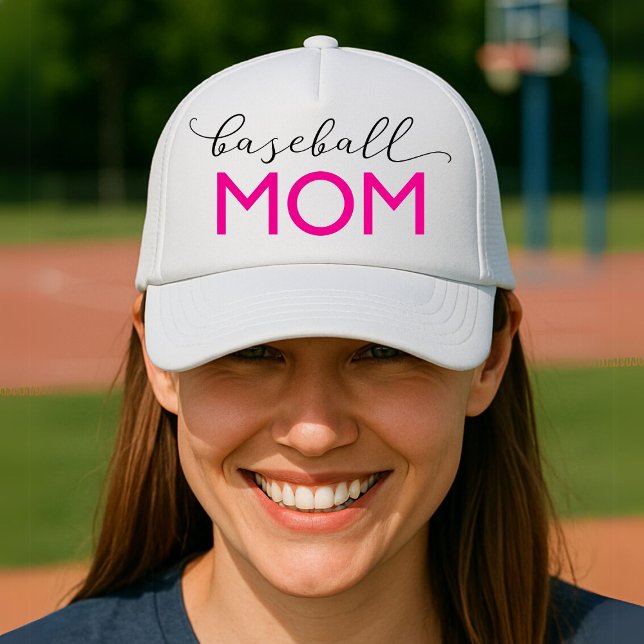Casquette Baseball Maman Sporty (Créateur téléchargé)