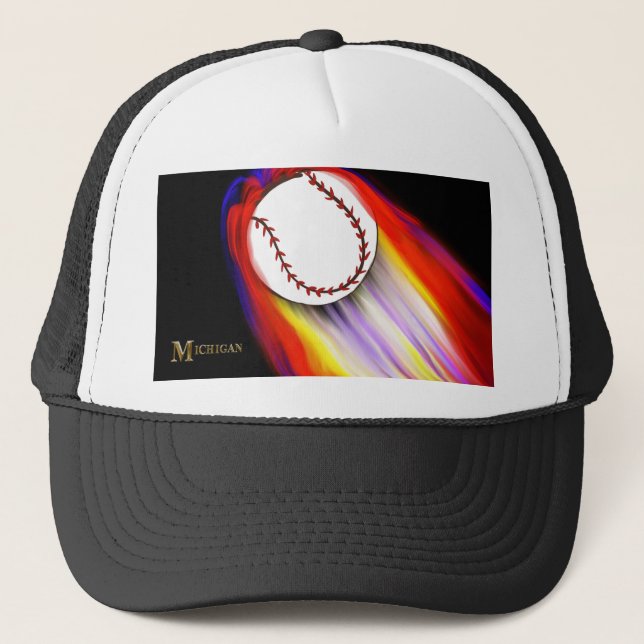 CASQUETTE BASEBALL MICHIGAN (Devant)