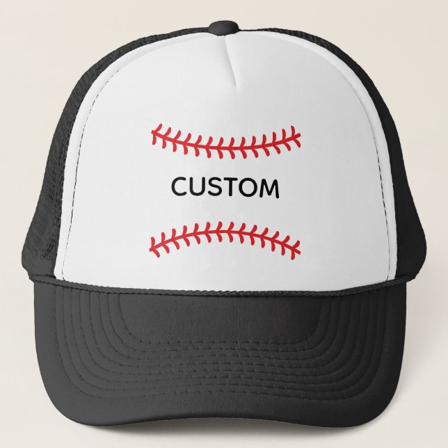 Casquette Baseball Nom Personnalisé (Devant)