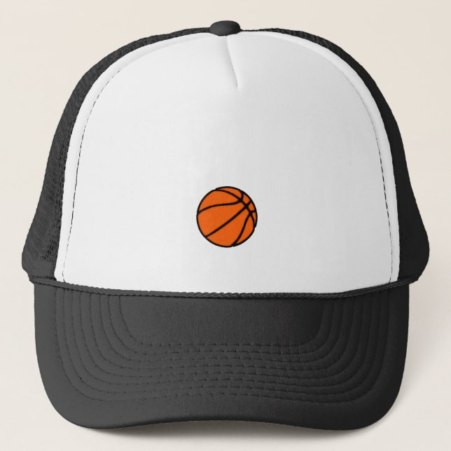 Casquette basket-ball (balle) (Devant)