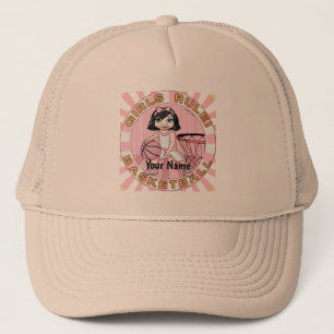 Casquette Basket-ball Filles Rose