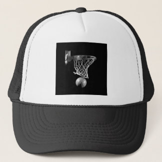 Casquette Basket-ball noir et blanc