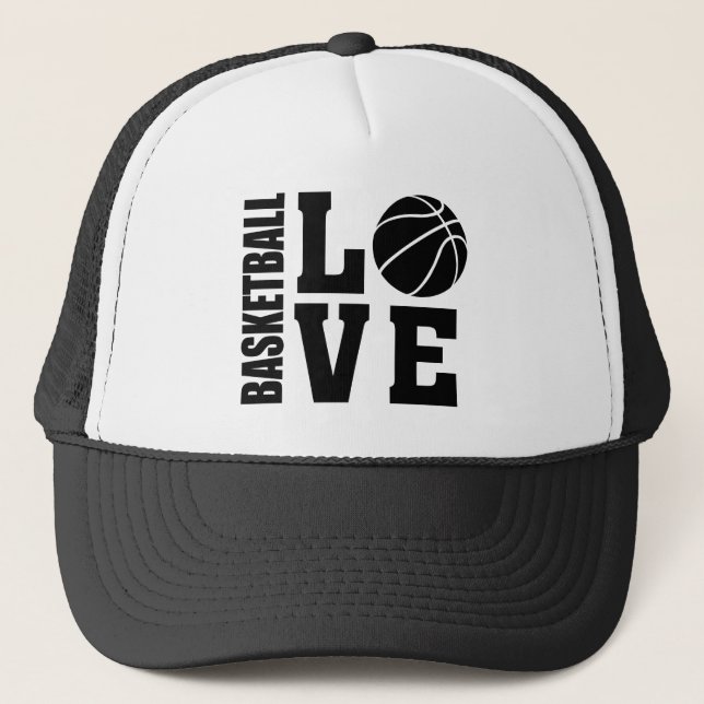 Casquette Basketball Amour, Basketball (Devant)