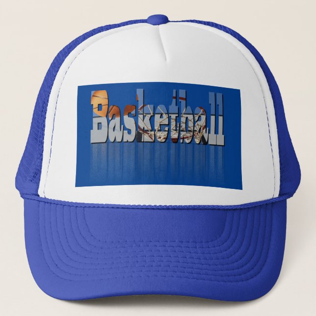 Casquette Basketball C'Est Le Meilleur Jeu, Truckers Casquet (Devant)
