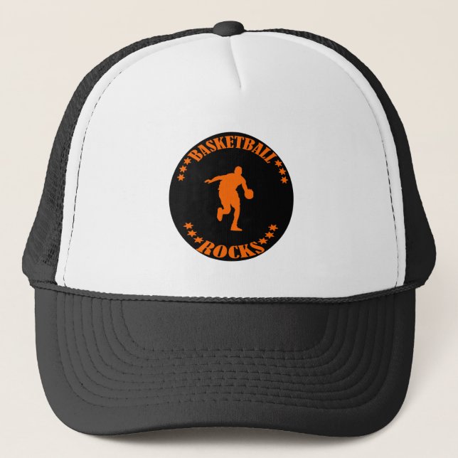 CASQUETTE BASKETBALL ROCKS ! (Devant)