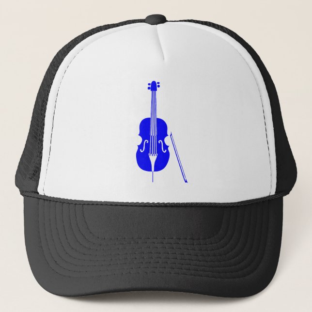 Casquette Basse double - Bleu (Devant)