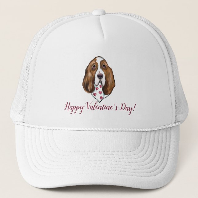 Casquette Basset Hound (Devant)