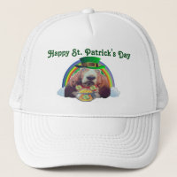 Casquette Basset Hound Bonne St. Patrick's Day