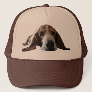 Casquette Basset Hound se couchant