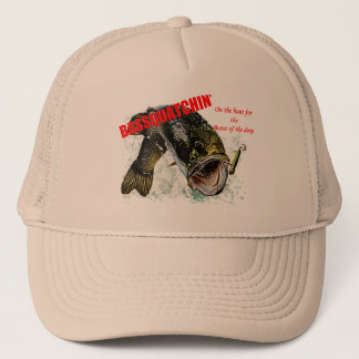 Casquette Bassquatchin sur la chasse
