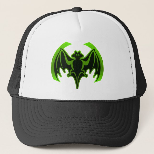 Casquette Bat Green MUSEUM Zazzle Cadeaux (Devant)