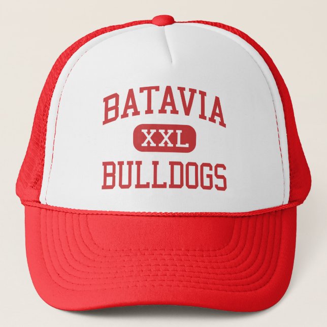 Casquette Batavia - bouledogues - haute - Batavia l'Illinois (Devant)