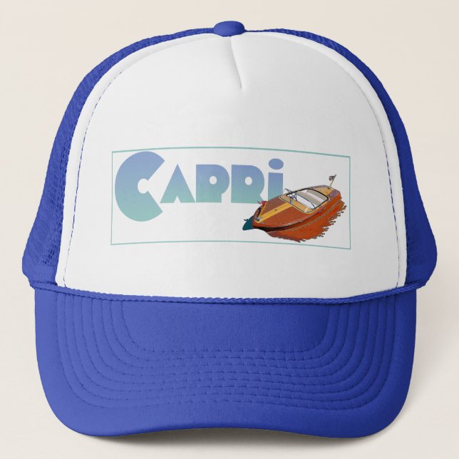 Casquette Bateau à moteur Capri (Devant)
