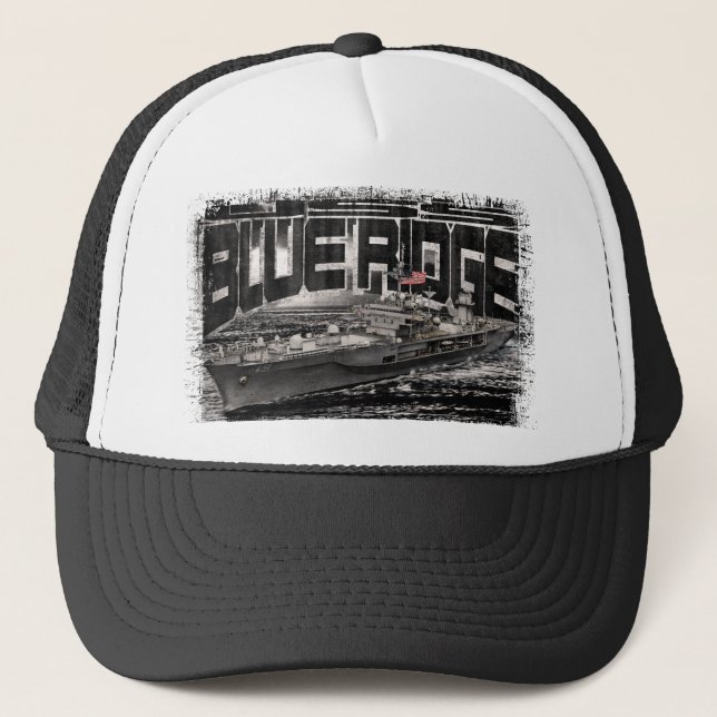 Casquette Bateau de commandement Blue Ridge Trucker Hat Truc (Devant)