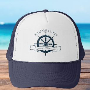 Casquette Bateau de croisière familiale sur mesure Vacances 