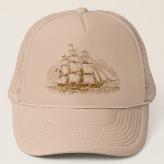 Casquette Bateau de navigation vintage