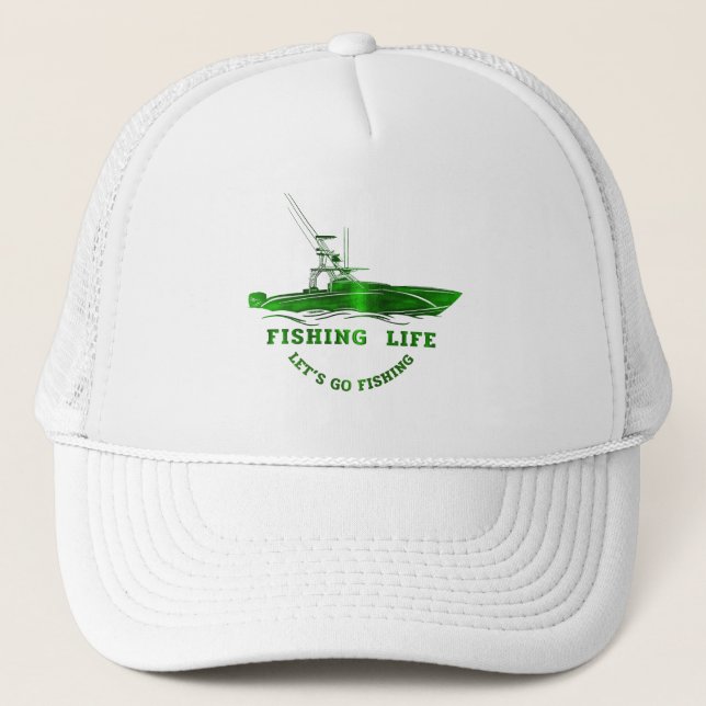 Casquette Bateau de pêche  (Devant)