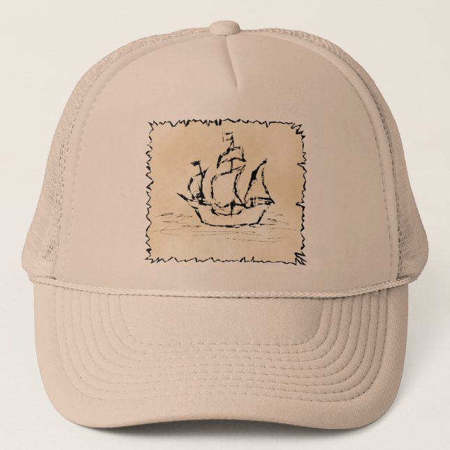 Casquette Bateau de pirate (Devant)