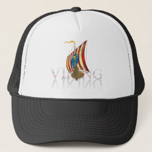 Casquette Bateau de Viking réfléchissant sur l'eau