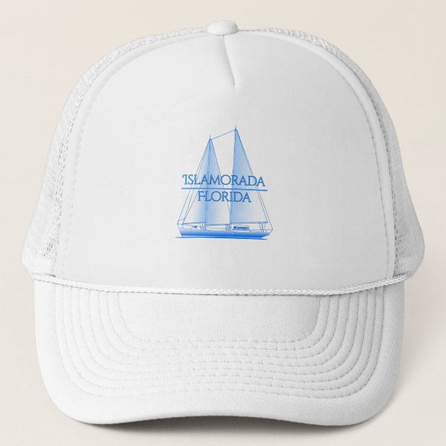 Casquette Bateau Nautique Côtier Islamorada (Devant)