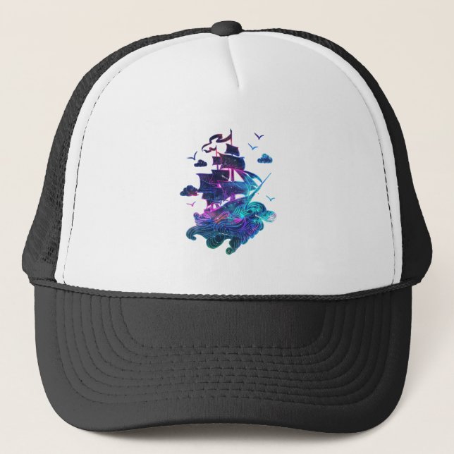 Casquette Bateau Neon (Devant)