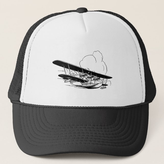 Casquette Bateau volant vintage (Devant)
