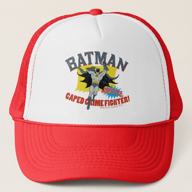 Casquette Batman Caped Crime Fighter (Devant)