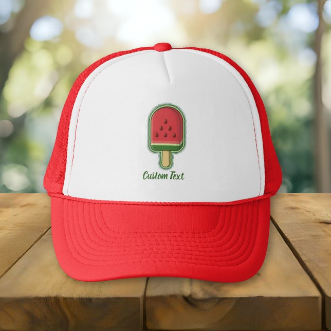 Casquette Bâtonnet de glace à la pastèque (Créateur téléchargé)