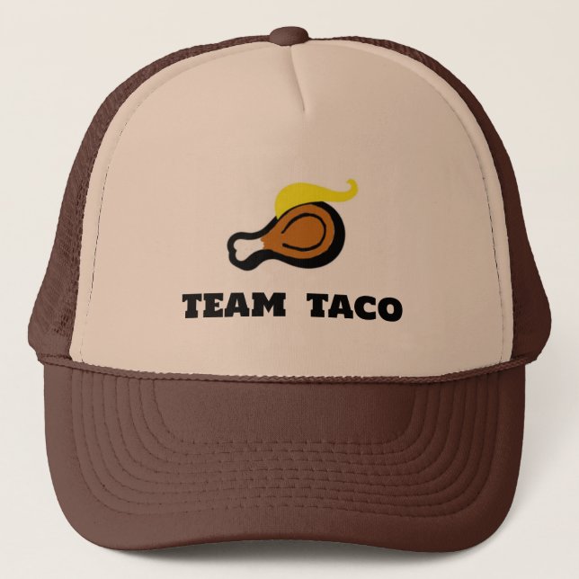 CASQUETTE BBBQ TACO TRUMP (Devant)