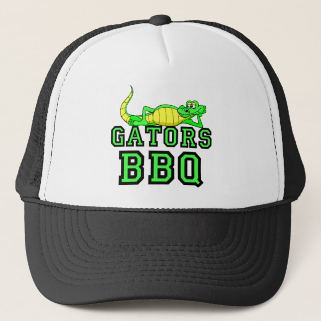 Casquette BBQ d'alligators (Devant)