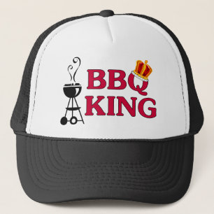 Casquette BBQ King Trucker Chapeau