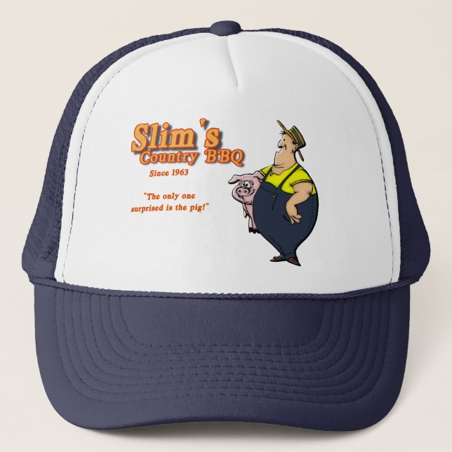 Casquette BBQ mince (Devant)