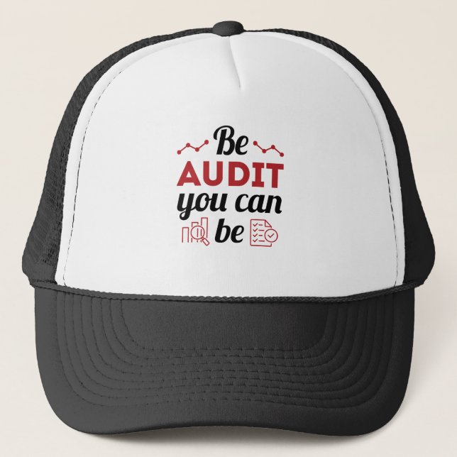 Casquette Be Audit You Can Be Funny Auditing Staff (Devant)