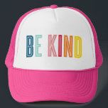 Casquette BE KIND black minimal bold type motivational quote<br><div class="desc">by kat massard >>> WWW.SIMPLYSWEETPAPERIE.COM <<<</div>