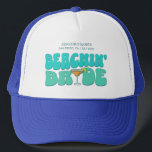 Casquette Beach Bachelorette Party Beachin Bride Girls Trip<br><div class="desc">Faites un splash à votre prochaine soirée de bachelorette avec cette magnifique soirée de bachelorette plage personnalisées marchandises. Que vous fêtiez un voyage à la plage, des vacances pour les filles ou des vacances pour les meilleurs amis, cette marchandise de fête de plage sur mesure est l'ajout parfait à votre...</div>