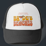 Casquette Beach Bachelorette Party Super Bride's Beaches<br><div class="desc">Faites un splash à votre prochaine soirée de bachelorette avec cette magnifique soirée de bachelorette plage personnalisées marchandises. Que vous fêtiez un voyage à la plage, des vacances pour les filles ou des vacances pour les meilleurs amis, cette marchandise de fête de plage sur mesure est l'ajout parfait à votre...</div>