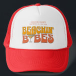 Casquette Beach Bachelorette Party Super plage Babes<br><div class="desc">Faites un splash à votre prochaine soirée de bachelorette avec cette magnifique soirée de bachelorette plage personnalisées marchandises. Que vous fêtiez un voyage à la plage, des vacances pour les filles ou des vacances pour les meilleurs amis, cette marchandise de fête de plage sur mesure est l'ajout parfait à votre...</div>