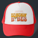Casquette Beach Bachelorette Party Super plage Babes<br><div class="desc">Faites un splash à votre prochaine soirée de bachelorette avec cette magnifique soirée de bachelorette plage personnalisées marchandises. Que vous fêtiez un voyage à la plage, des vacances pour les filles ou des vacances pour les meilleurs amis, cette marchandise de fête de plage sur mesure est l'ajout parfait à votre...</div>