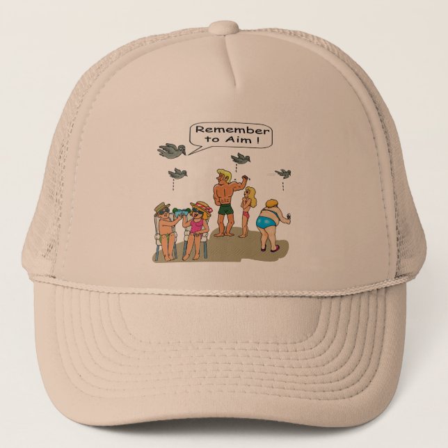 casquette "Beach Droppings" (Devant)