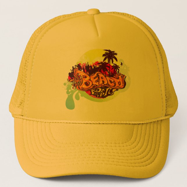 Casquette Beach Party (Devant)