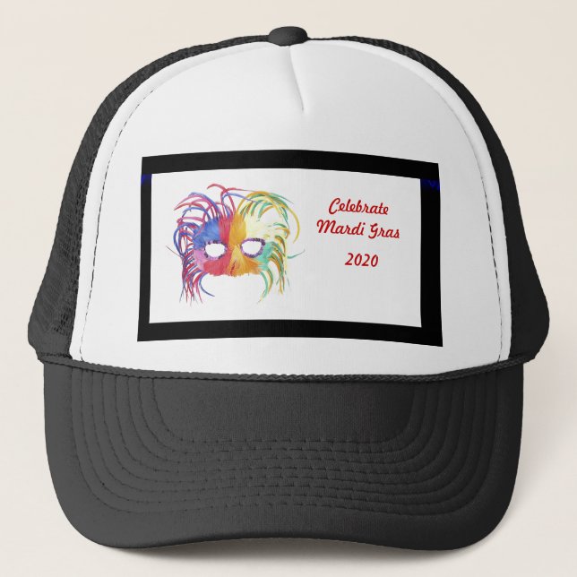 Casquette Beaded Mask - (Devant)