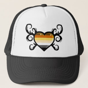 casquette bear flag heart