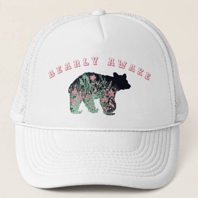 Casquette Bearly Awake Trucker Hat (Devant)