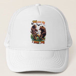 Casquette Bears de chasse amusante Bataille de fusil