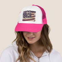 Beau Belle Amérique Chapeau Patriotique-WP