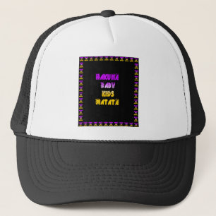 Casquette Beau Hakuna Matata Art Print