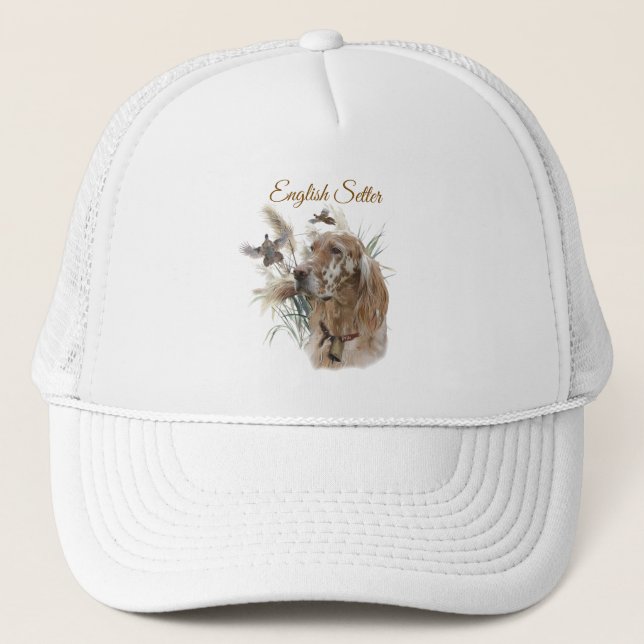 Casquette Beau plateau avec faisans, Art (Devant)
