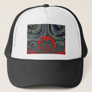 Casquette Beau Rouge Aurora Art Imprimer