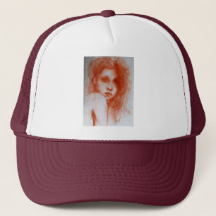 Casquette BEAUTÉ ROMANTIQUE / Portrait de femme en Sepia Bro