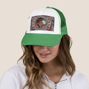 Casquette Beaux Coeurs de Noël Fêtes Couleurs de saison